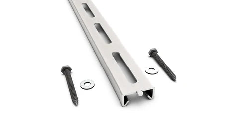 Bin/Tote Slide Support Rails