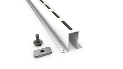 Bin/Tote Slide Channel Rail