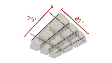 Bin/Tote Slide Pro (Adjustable Rails)
