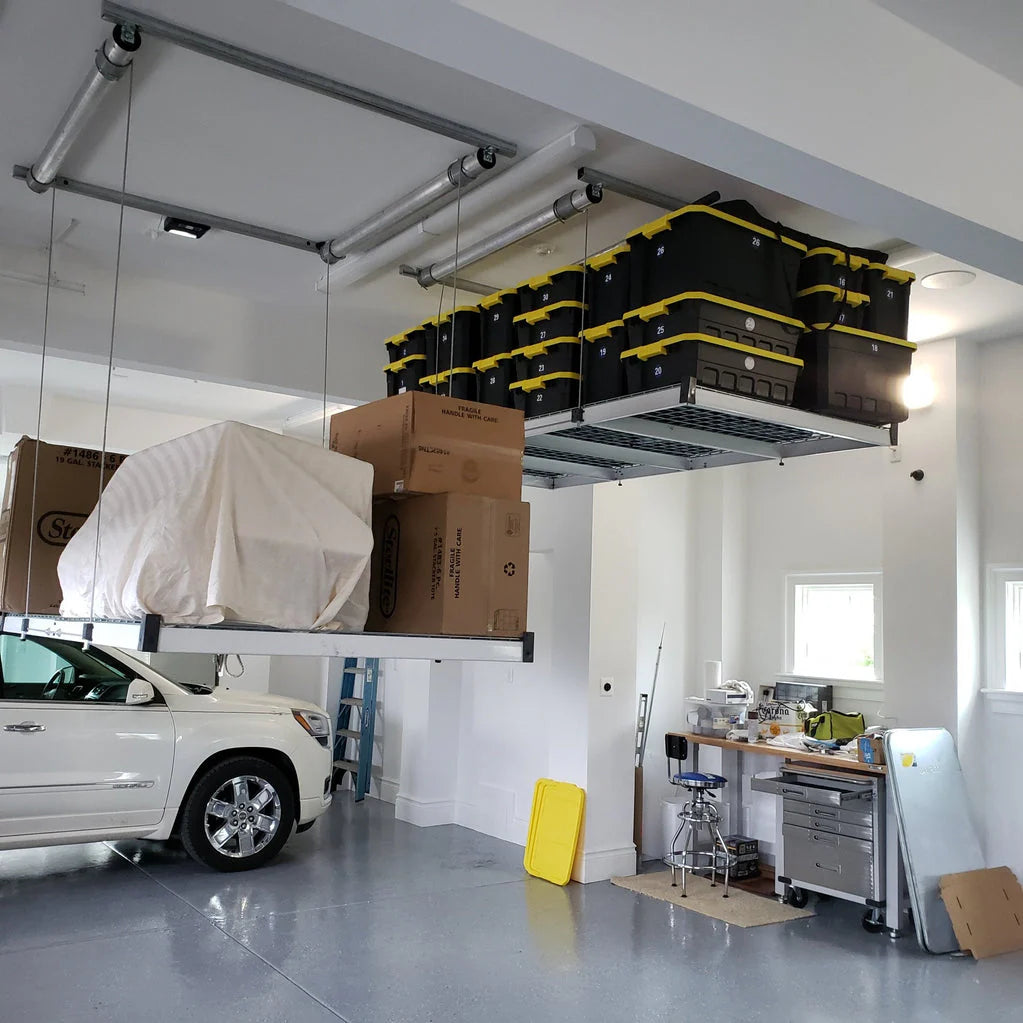 Push-button Garage Storage Lift