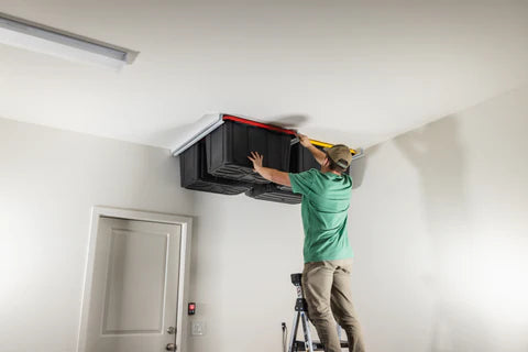 Bin/Tote Slide with Fixed Rails