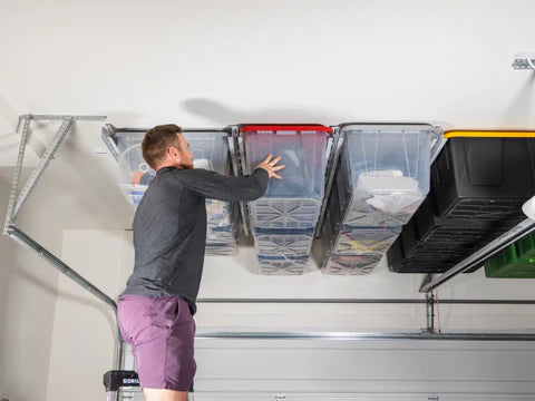 Bin/Tote Slide Pro (Adjustable Rails)