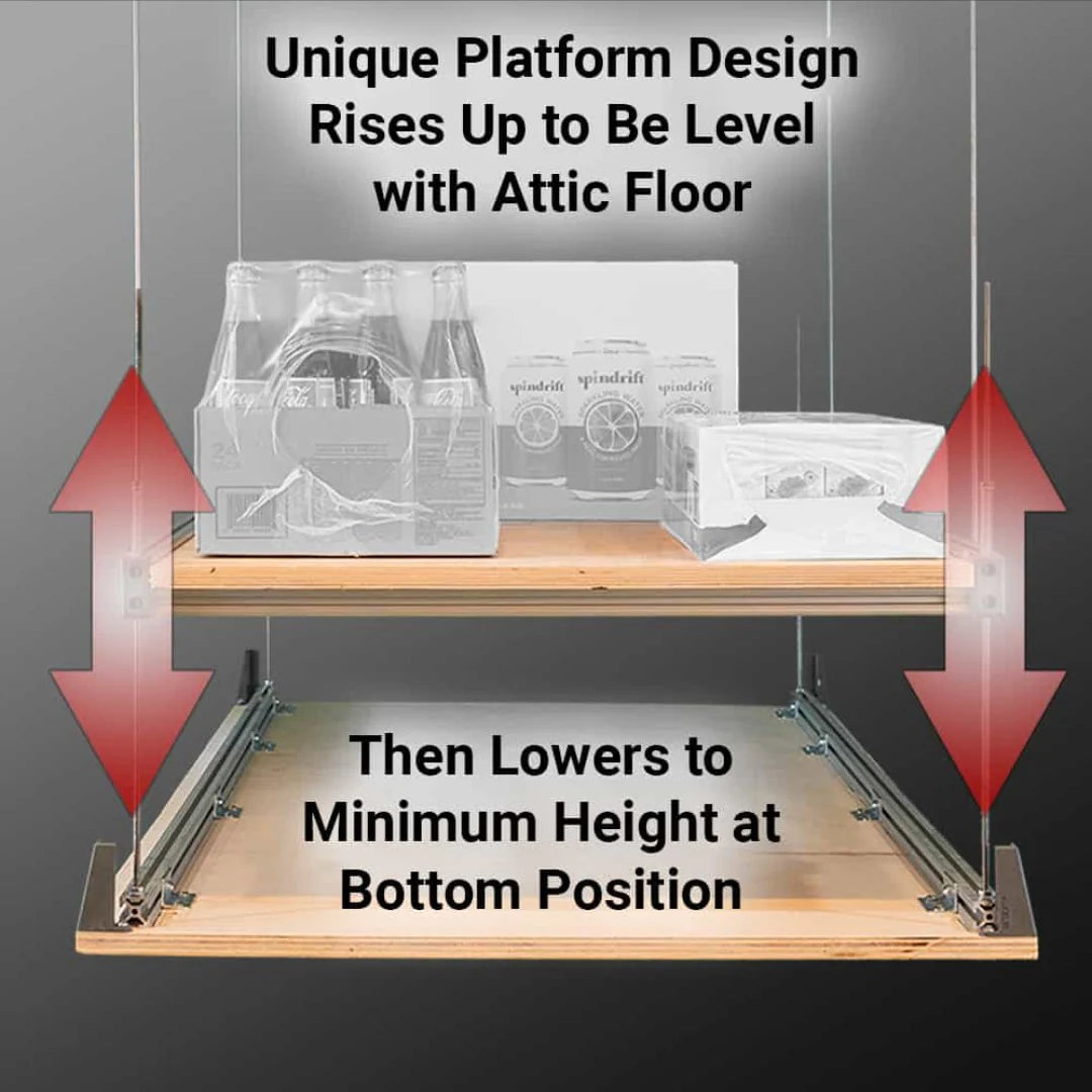 Push-button Attic Lift