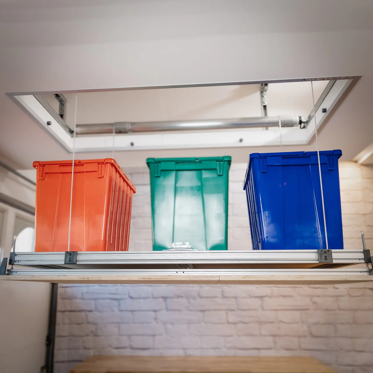 Push-button Attic Lift