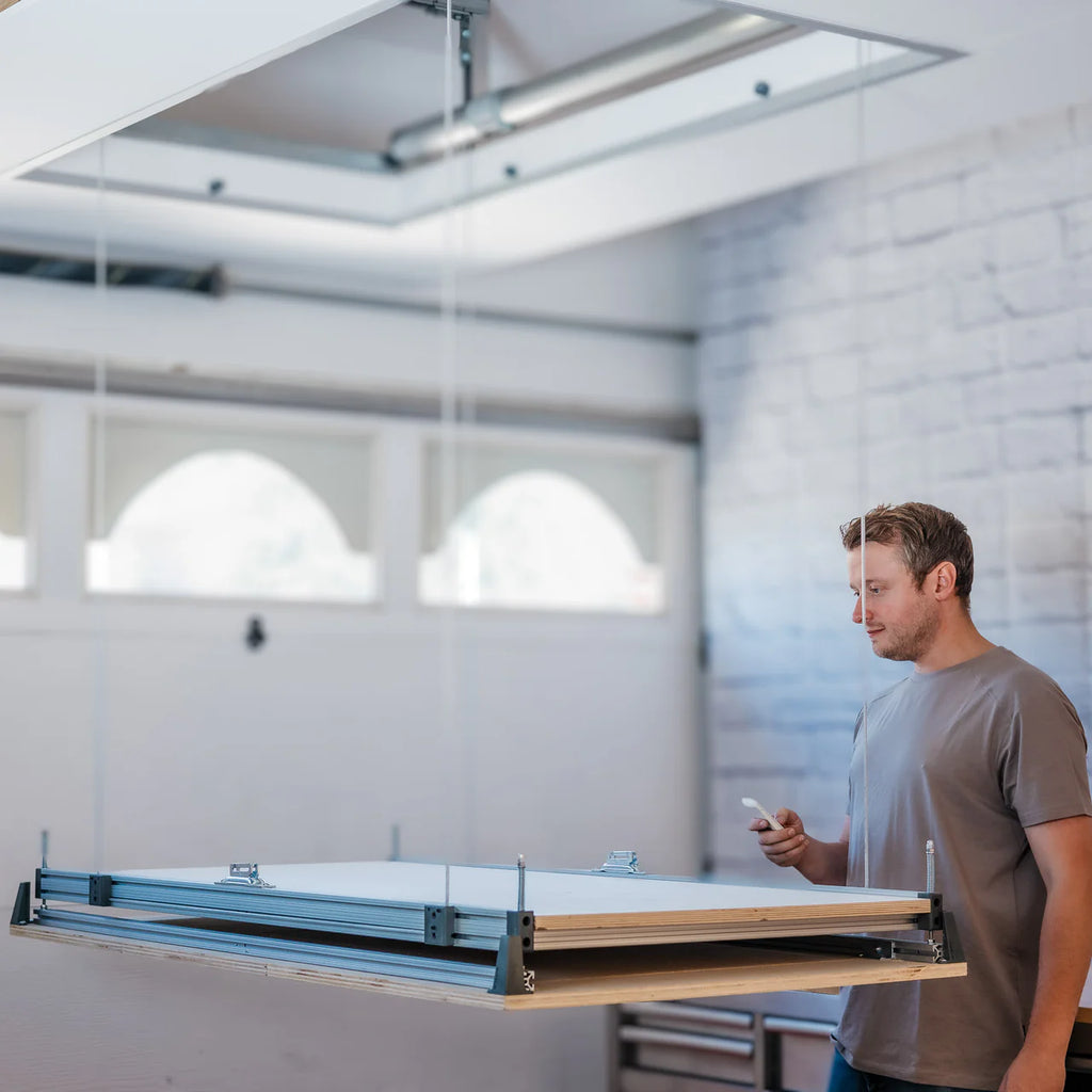 Push-button Attic Lift