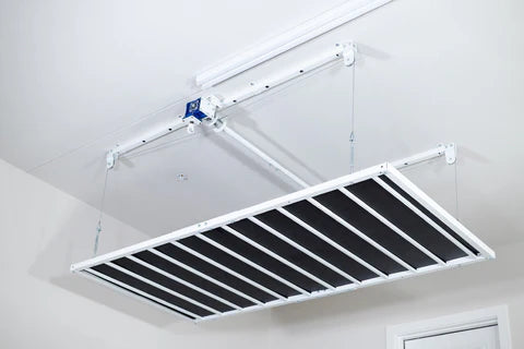 Privacy Screen for Drill-powered Storage Lift