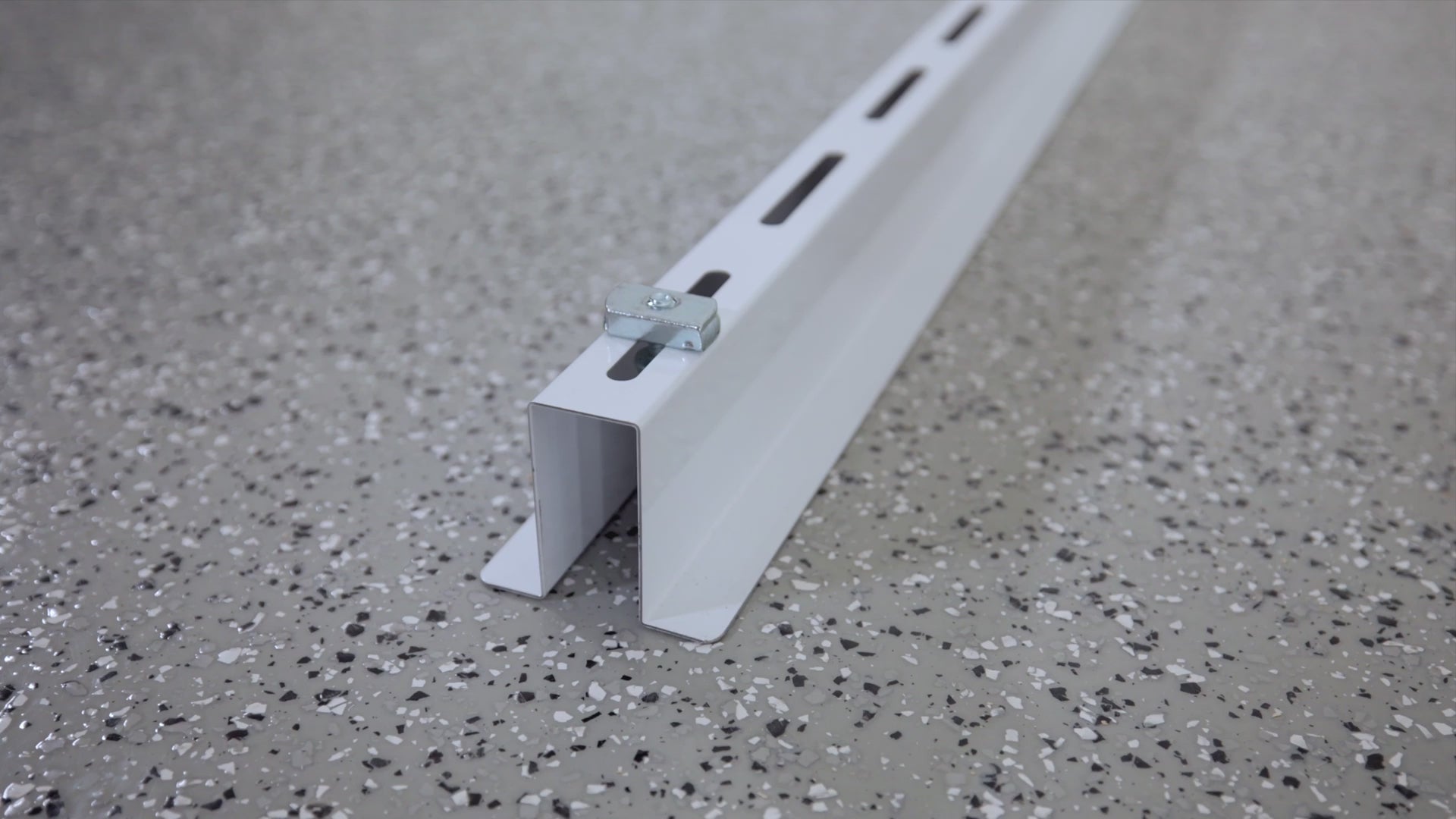 Bin/Tote Slide Channel Rail