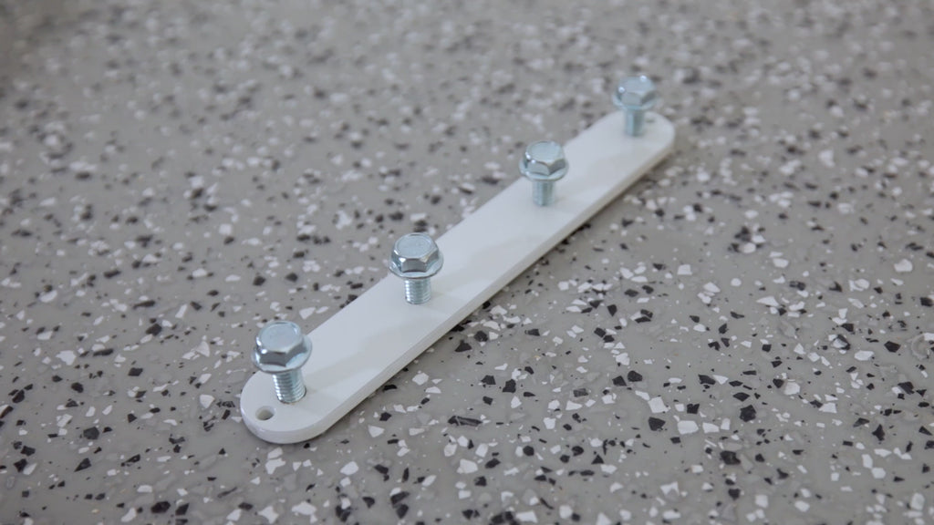 Bin/Tote Slide Channel Rail Connector